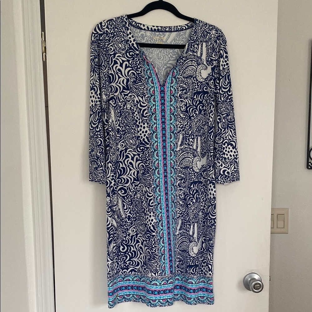 Lilly Pulitzer Paisley Subtle Animal Print Dress